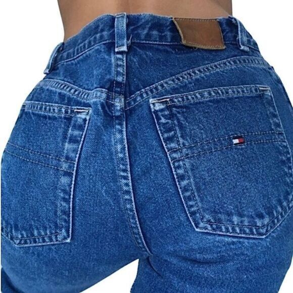VINTAGE TOMMY HILFIGER STRAIGHT LEG JEANS - Picture 1 of 14
